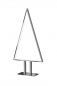 Preview: Sompex Pine Tischleuchte klein LED 3,2W, aluminium, 2700K, 288lm