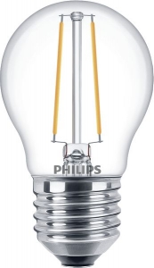 Philips Classic LEDLuster 2.7W-25W E27 klar dimmbar